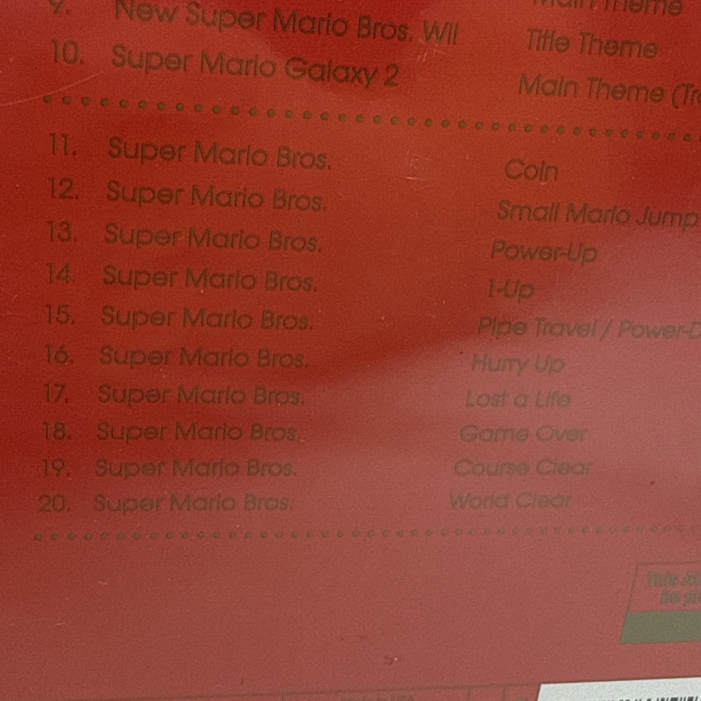 Super Mario History 1985-2010 Collectors CD & Booklet Factory Sealed Fast Ship - Picture 12 of 15
